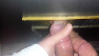 Glory Hole Masturbation Handjob