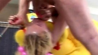 Olivia Ryder Blonde Blowjob Brunette Car Handjob