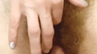 Hot MILF Is Showing Her Mature Hairy Ass and Pussy