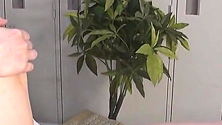 In a Closed Office, Stinky Pantyhose Foot Fetish Initiation - Koharu Lures Riri Momoka Into Exposing Her Sweaty Soles