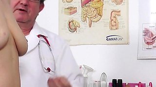 Physical and Pussy Exam of Hot Mature Victoria Hope