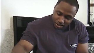 Black On Black Vintage Fuck For A Bbc And A Gorgeous Black Pussy - Black Black
