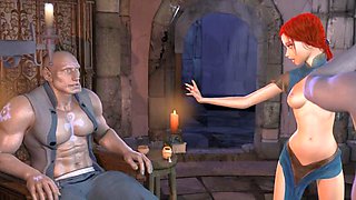 Stone sorceress 5 ft. Sarah Slane: Redhead, Hentai  Doggy Porn