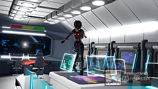 mmd r18 Hi-Fi-Raver Deep Space fuck hard big dildo 3d hentai sex dance HMW cheating wife cosplay