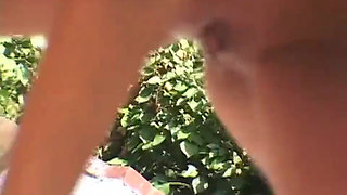 Cheating Wife Fucks Gardener wildly.