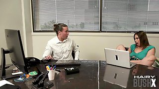 Horny bigass secretary bitch analdrilled