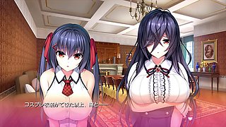 3D hentai threesome action from Japan