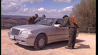 This Italian Slut Sucks and Takes the Cocks of Four Hunters