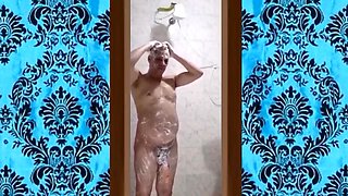 O Meu Banho Gostoso Com o Pau Duro 015