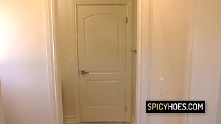 Skinny Blonde Teen Gangbanged By Five Black Studs - Lola Fae