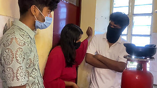Horny Indian Bhabhi Fucked Hard by Husband Friend
