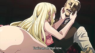 Hentai: Immortal Curvy Busty Blonde Cutie Pleases Her Aged Husband With Unforgettable Sex