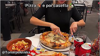 Annika Pregnant - Daily Routine With Outdoor And Indoor Fuck And Cum In Mouth. Dialogue In Italian