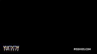 Sensual Brazilian Eva Perez takes 2 Big cocks in the ass, drinks