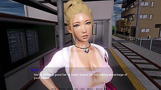 Art Teacher Masturbates- Bound by Lust #6- Gameplay