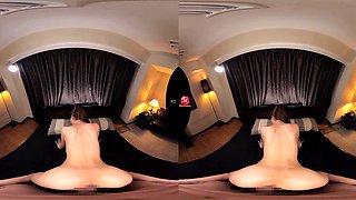 Shameless asian stunner VR thrilling porn video