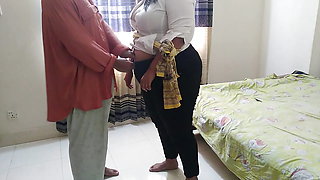 Indian Young 18+ Lady Boss Fucked By Office assistant with Her Hands tied - Rough Anal Fuck & Cum