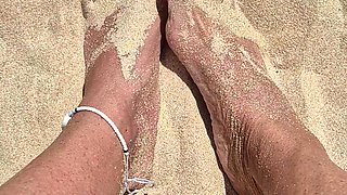 Feet in the Sand!