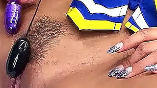 Japan cheerleader teen with big tits fucked at bukkake party uncensored