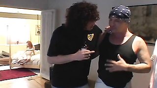 Glamour Audrey Hollander's double anal scene