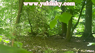 I got caught in the process of fucking this redhead - amateur french exhib poilue JOI soft dom se dildo dans la for&ecirc;t