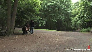 Best of Europe: Angelica Heart Big Tits, Public Bondage, & Humiliation