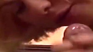 Sexy blonde pussy fuckingcum in mouth