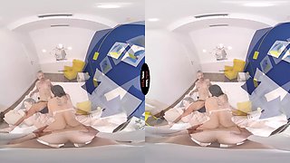 Zoe Doll VR Porn: Zoe Rocks Those Two Cocks - VirtualTaboo