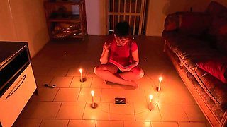 How to summon a spirit - Jasmine's naked adventures