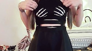 Emo Teen Becka Solo Webcam Masturbation Porn