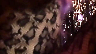 Rebecca Diamante Sexy Catsuit and Red Leather High Heels Ita