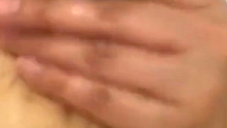 WildEnglishBBW in bath squeezing boobs rubbing my haiy pussy