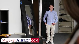 Rough Manager Mandy Rhea Needs A Great Ravage From Her Secretary - Juliana Grandi