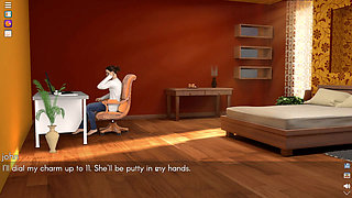 Stepmom Chole Giving John Blowjob In Shower