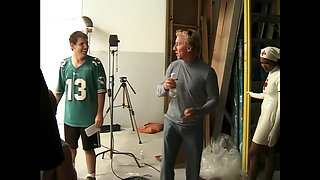 Behind the Scenes of a Fetishist Set