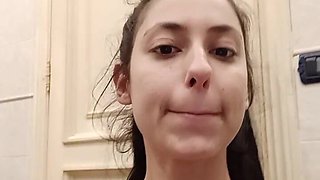 Spit Cum on My Boobs
