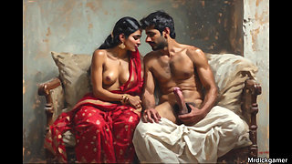 Bhabhiji asking her brother-in-law for rough sex in bathroom