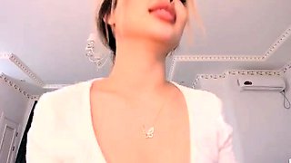 Amateur Asian Webcam Strip Masturbation