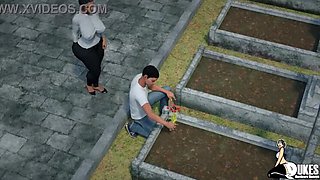 BBC destroys granny pussy while another BBC pounds white booty in hardcore interracial threesome