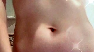 Blonde emo amateur solo masturbation