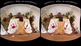 NEW RELEASE: Big sausage pizza at Naughty America VR!