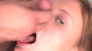 Autumn is a cute redhead she gets fucked anal
