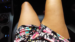 Horny Sexy Stepmom Seduces Her Stepson in the Car