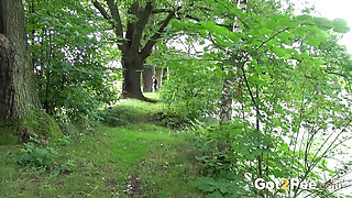 Tree pee by Got 2 Pee where girls come to piss