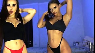 Lesbians toying their ass holes