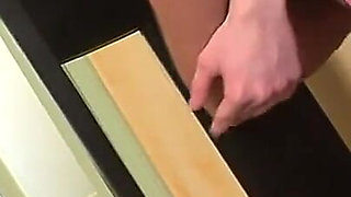 Tattooed Teen Gets Her Pussy Screwed by a Guy on the Chair