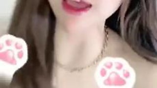 Nindy, the orgasm lover, is playing with her clitoris