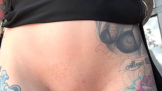 No Panties Surprise Reveal