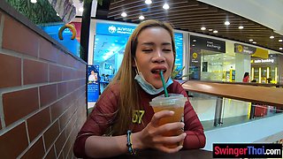 Huge breast amateur sex Thai mommy girlfriend