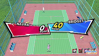 Ep10: Hentai Scenes with Serena, Justine and Navra - Academy Love Saga: Tennis Angels Ex